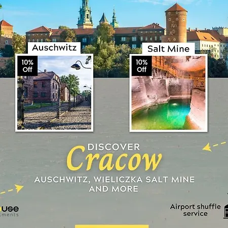 Apartment Premium With Balcony And Air Conditioning, Cracow Heart